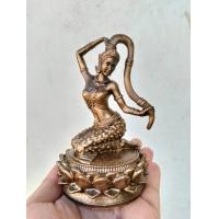 ราคา พระแม่ธรณีขนาดฐาน 3 สูง 5 นิ้วเป็นงานหล่อตันมวลสารแร่เหล็กน้ำพี้แม่เหล็กดูดติด (24156333376)