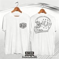 ราคา เสื้อยืดพิมพ์ลายหมวกกันน็อค Deus Ex Machina Fast Luck เท่เหมาะกับสายมอเตอร์ไซค์ (25538832040)