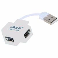 ราคา OKER Hub 4 Port USB 2 0 H 409 สีขาว (180950272)