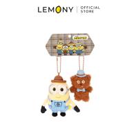 ราคา LEMONY เซตพวงกุญแจตุ๊กตามินเนี่ยนคู่ ทิม บ็อบ Universal Minions Collection (25138293214)