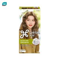 ราคา Liese ลิเซ่ ครีมมี่ บับเบิ้ล คัลเลอร์ โอลีฟ แอช น้ำตาลเทาอ่อนเหลือบเขียว (15139631811)