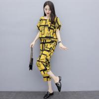 ราคา C C SHOP ชุดเซต2ชี้น เสื้อยืดแขนสั้น กางเกง5ส่วน ลายตาราง ผ้านิ่มใส่สบาย (4482452615)
