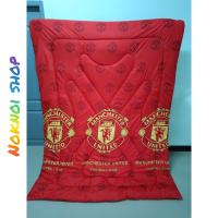 ราคา ผ้าห่มนวมลายสวยๆ มาใหม่ๆ ราคาถูก มาตรฐานโรงงาน ขนาด5ฟุต และ6ฟุต ลายแมนยู (9694734815)