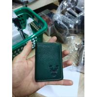 ราคา กระเป๋าสตางค์หนังวัวชามัวร์แท้งานไทยจิ๋ว 3 พับ (24726240038)