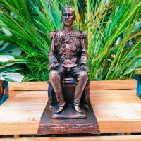 ราคา มูพารวย รูปหล่อกรมหลวงชุมพร เขตอุดมศักดิ์ นั่งบัลลังก์ สีนาก หน้าตัก 5 นิ้ว สูง 25 cm เนื้อเรซิ่น พระบิดาแห่งกองทัพเรือไทย (18764387155)