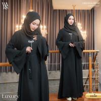ราคา เดรสพร้อมฮิญาบ มีเชือกผูกเอว ชุดเดรสอิสลาม ใส่ออกงานสวยมาก เพิ่มความหรูด้วยเพชร IN49 (26298797608)