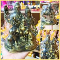 ราคา เทวรูปครอบครัวมหาเทพ บูชาเสริมความรักในครอบครัว 1ชุด3องค์ พระศิวะ พระแม่อุมา พระพิฆเนศ งานลงสีทองเก่า ขนาด5นิ้ว (11674246721)