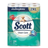 ราคา สก๊อตต์คลีนแคร์กระดาษชำระม้วนใหญ่พิเศษ 2XL แพค 24ม้วน (9478773032)