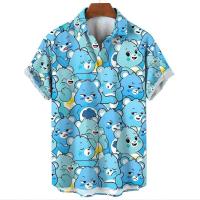 ราคา เสื้อลำลองผู้ชายเป็ดสีเหลืองเล็กพิมพ์ลายเสื้อเสื้อผ้าฮาวาย Kemeja Lengan Pendek โอเวอร์ไซส์ใส่ได้ทุกวัน (20893622037)