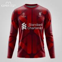 ราคา เสื้อลิเวอร์พูลสีแดงเสื้อแขนยาวชายลิเวอร์พูล ฟุตบอลคลับ เสื้อยืดผู้ชาย กีฬากลางแจ้ง เสื้อยืดเสื้อกล้ามLFCแขนยาวแห้งเร็ว (25731997726)