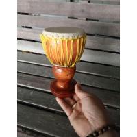 ราคา กลองโทนรำมะนาหน้า3นิ้ว สูง6นิ้วหุ่นกลองกลึงจากไม้แก่นมะม่วง ไม้แก่นจามจุรี หนังวัวแท้ คัดเสียงดังคุณภาพดี แข็งแรงทนทาน รับประกันคุณภาพจาก บ้านทำกลองพัชรินทร์ กลองโอทอปจ อ่างทอง (21794386746)