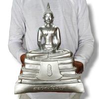 ราคา หลวงพ่อพระพุทธโสธร เนื้อเรซิ่นพ่นสีเงินพรีเมี่ยม หน้าตัก5นิ้ว เป็นพระพุทธรูปคู่บ้านคู่เมืองศักดิ์สิทธิ์ (19933244293)