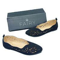 ราคา รองเท้าส้นแบน 888 10 รองเท้าคัชชู FAIRY (23129436437)