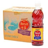 ราคา น้ำปลาแท้ ตรา ทิพรส Tiparos Brand ขนาด 500 มล x 12 ขวด (16438273147)