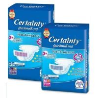 ราคา ผ้าอ้อมผู้ใหญ่ เทป เซอร์เทนตี้ M 28 ชิ้น L 24 ชิ้น Certainty Tape แพมเพิสผู้ใหญ่ พร้อมส่ง ส่งเร็ว (15620380452)