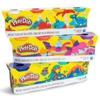 ราคา Play doh Assortment Colour Classic Tubs pack Of 4 เปลย์โดว์ ของเล่น แป้งโดว์ เพลย์โดว์ ดินน้ำมัน ปั้น ของแท้ (10765616126)