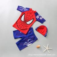 ราคา TUmama ชุดว่ายน้ำสำหรับเด็กผู้ชายชุดแยกกางเกงว่ายน้ำสำหรับเด็กโตชุดว่ายน้ำชุดว่ายน้ำรูปปลาฉลามการ์ตูน (26398053293)