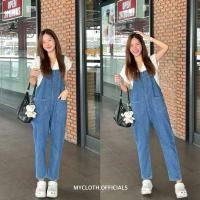ราคา mycloth officials เอี๊ยมยีนส์ขายาวสีเข้ม ทรงหมี น่ารักมาก มีไซส์ใหญ่ S 6XL (19438327891)