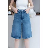 ราคา ราคาพิเศษ กางเกงยีนส์ 5ส่วน ขาบานวินเทจ ความยาว 23นิ้ว (24761357199)