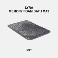 ราคา CUSHY LYRA พรม พรมนุ่ม พรมเมมโมรี่โฟม MEMORY FOAM BATH MAT 40X60 CM (25649464866)