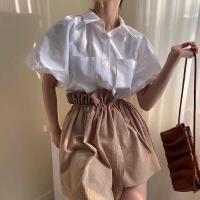 ราคา kloset A เสื้อเชิ้ตทรงแขนบอลลูน (16392672152)