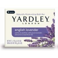 ราคา Yardley London English Lavender Moisturizing Soap Bar ยาร์ดเล่ย์ ลาเวนเดอร์ สบู่ก้อน 113กรัม x 2ก้อน (7456012177)