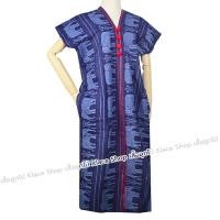 ราคา ชุดกระโปรงชาวเขา KW725 ลายช้าง เสื้อคนแก่ เสื้อคุณแม่ (12490945705)