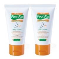 ราคา แพ็ค 2 ชิ้น Foot Fix Cracked Heel 50g มิสทีน ครีมทาส้นเท้าแตก ครีมทาเท้า ส้นเท้าแตก ขัดเท้าแตก นวดเท้า สูตรเข้มข้น (103858687)