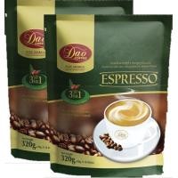 ราคา Dao Coffee 3in1 Espresso ดาวกาแฟ 3อิน1 เอสเพรสโซ กาแฟอร่อยของลาว 20g x 16ซอง 2แพค (690112222)
