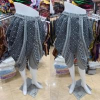 ราคา โจงกระเบนสำเร็จรูป สีดำ เทาดำ ใส่ไม่พอง ทรงผู้ชายใส่หล่อ ผู้หญิงใส่สวย (25851593183)