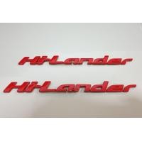 ราคา โลโก้รถยนต์ HI Lander แดง 2 ชิ้น (421093038)