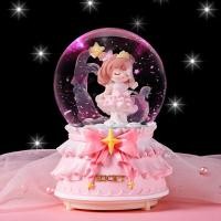 ราคา LANWAN ลูกแก้วคริสตัลดนตรีหมุนได้สำหรับตกแต่ง (126696358123)