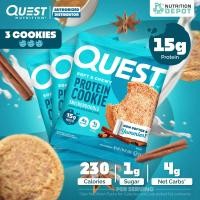 ราคา Quest Protein Cookie 3 Pieces โปรตีนคุกกี้ 3 ชิ้น (24651421058)