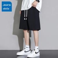 ราคา Jeanswest กางเกงขาสั้นกีฬาสำหรับฤดูร้อน ผ้าฝ้ายระบายอากาศ (25921602941)