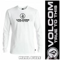 ราคา VOLCOM เสื้อยืดผู้ชาย100 ผ้าฝ้ายคอกลมแขนยาวเสื้อยืดสตรีทแวร์เนื้อนุ่มเสื้อลำลองระบายอากาศได้ดีเสื้อยืดรีแลกซ์ (25812728282)