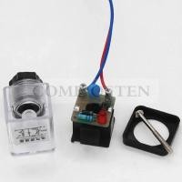 ราคา DIN43650ครึ่งคลื่น Rectifier ใสเสียบไฮดรอลิโซลินอยด์วาล์วกล่องแยก AC220V AC เป็น DC 0200ครั้ง (22540168106)