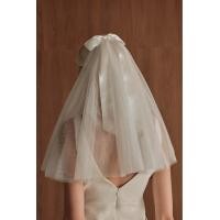 ราคา Bow Kiss Bridal Veil เวลเจ้าสาวติดโบว์ซาติน (19166290402)