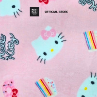ราคา Moshi Moshi ผ้าห่มโมชิโมชิ ลาย Hello Kitty ลิขสิทธิ์แท้จากค่าย Sanrio รุ่น 6100005295 5735 (26234580413)