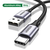 ราคา UGREEN 3A Nylon Braid USB Type C QC 3 0 Fast Charging Cord For Realme Samsung Galaxy S23 S22 Ultra S21 S20 Z Flip 3 Z Fold Note 20 LG V50 Pixel iPad Mini 6 PS5 Huawei Xiaomi Vivo (23831932218)