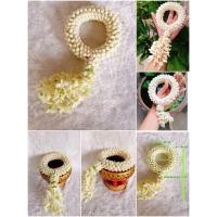 ราคา พวงมาลัยไหมพรมอุบะดอกมะลิ มีกลิ่นหอม พร้อม กล่อง (2071512801)