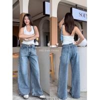 ราคา กางเกงยีนส์ทรง BAGGY ขากระบอกใหญ่ สียีนส์สโนว์ ฟอกสีสวยๆ ผ้าไม่ยืด ป้าย 2511 (25192566278)