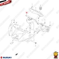 ราคา ชุดสี FRAME แท้ Suzuki Shogun 125 Carbu โฉมแรก 2009 สีน้ำเงิน ดำ (22521191317)
