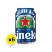 ราคา Heineken 0 0 Non Alcoholic Malt Drink 330 ml Pack 6 ไฮเนเก้น 0 0 เครื่องดื่มมอลต์ไม่มีแอลกอฮอล์ 330 มล แพ็ค 6 (12074930805)
