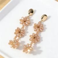 ราคา LEMOER ต่างหูลูกปัดหยดน้ำคริสตัลรูปดอกไม้แสนสวยสง่างามสำหรับผู้หญิงหญิงสาวต่างหูยาวงานแฮนด์เมดหลากสีของขวัญสำหรับวันหยุด (25721224159)