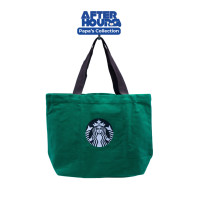 ราคา Starbucks Green Tote Bag 16 5x12 7 inch กระเป๋าสตาร์บัคส์ (23610443613)