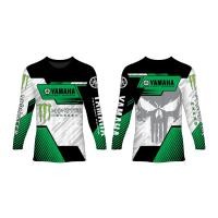 ราคา เสื้อยืดเล่นกีฬา ลายรถแข่ง Yamaha Monster ENERGY เสื้อกีฬาแขนยาว ผ้าไมโครพิมพ์ลาย ไซส์ S 2XL ใส่ได้ทั้งชายและหญิง ผลิตโรงงานไทย (23160706451)