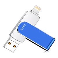 ราคา 2TB แฟลชไดร์ฟ USB 256GB สำหรับ iPhone iPad 1TB จัดเก็บหน่วยความจำสำหรับภาพถ่ายและวิดีโอสำรอง32GB 64GB เข้ากันได้กับ iPhone iPad แอนดรอยด์ PC ปลั๊กแอนด์เพลย์ (25105221511)