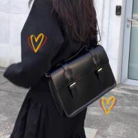 ราคา กระเป๋าสะพายข้างหนัง PU รุ่นใหม่สไตล์หวาน สไตล์สก็อต กระเป๋าสะพายข้างแบบสะพายข้างแบบอเนกประสงค์สำหรับวัยรุ่น (21742275037)