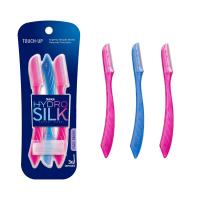 ราคา DHALUSA มีดโกน Schick Intuition Refill Pure Nutrition สำหรับผู้หญิง มีดโกน Intuition Refill Schick Hydro Silk Touch Up Dermaplaning Tool ด้วยฝาครอบความแม่นยำ 3ct มีดโกน Dermaplane (126192918008)