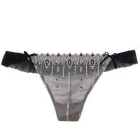 ราคา Annebra กางเกงใน ทรงจีสตริง ผ้าลูกไม้ G String Panty รุ่น AU3 809 สีเทา ดำ (3664960580)